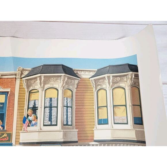 Jan Hanson Travis Main Street Circus Band Original Print 15 of 50 - Picture 12 of 16